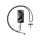 Akcesoria GSM i GPS USAMS Smycz do telefonu z kablem do ładowania 60W USB-C do USB-C 1